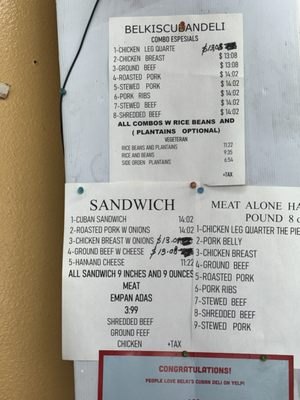 Menu photo 1 Belki’s Cuban Deli Venice, FL