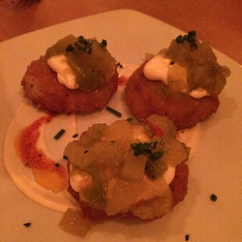Panxa Cocina - Potato pancakes app- they were cold but had good flavor - Cocktail Bars Near Me - Long Beach, California Panxa Cocina - Potato pancakes app- they were cold but had good flavor - Cocktail Bars Near Me - Long Beach, California