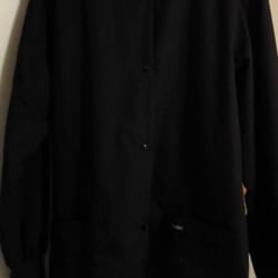 Scrubs & Beyond - Black medical office jacket
