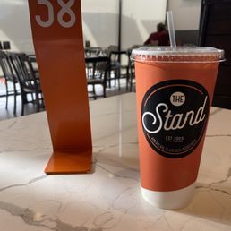 Stand, table side waiting. Stand, table side waiting.