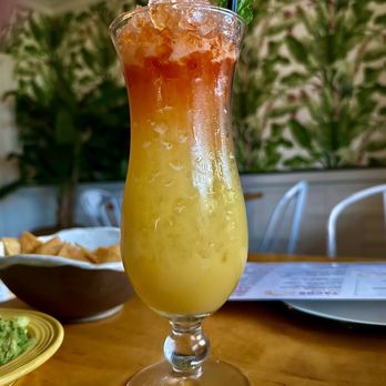Mariposa Taqueria - a tall glass with a drink on it - Latin American Near Me - Danbury, Connecticut