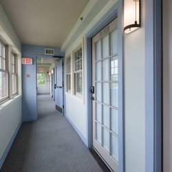 City Casita - Interior Hallway on I-240 Side with Unit Access (Enters Into Living Room)