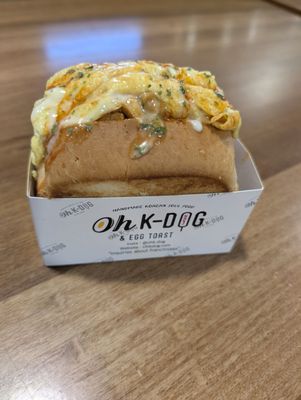 Oh K-Dog & Egg Toast by null