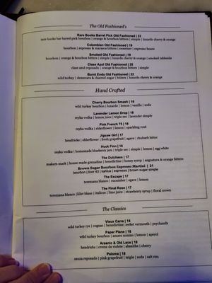 Menu photo 4 Rare Books Bar Frisco, TX