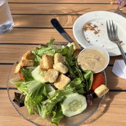 Side house salad with balsamic Side house salad with balsamic