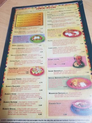 Menu photo 3 Los Toros Guntown, MS