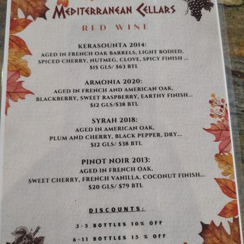 Mediterranean Cellars Winery - Wineries Near Me - Warrenton, Virginia