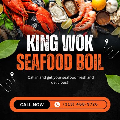 King Wok Seafood Boil by null