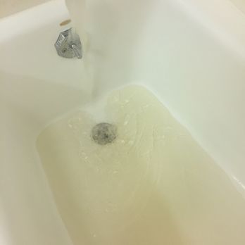 Dirty Yellowish Brown Water Coming From The Bath Tub Faucet Yelp