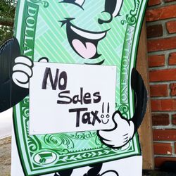 Clothes Line Too - No sales tax on clothing & accessories now through August 6th