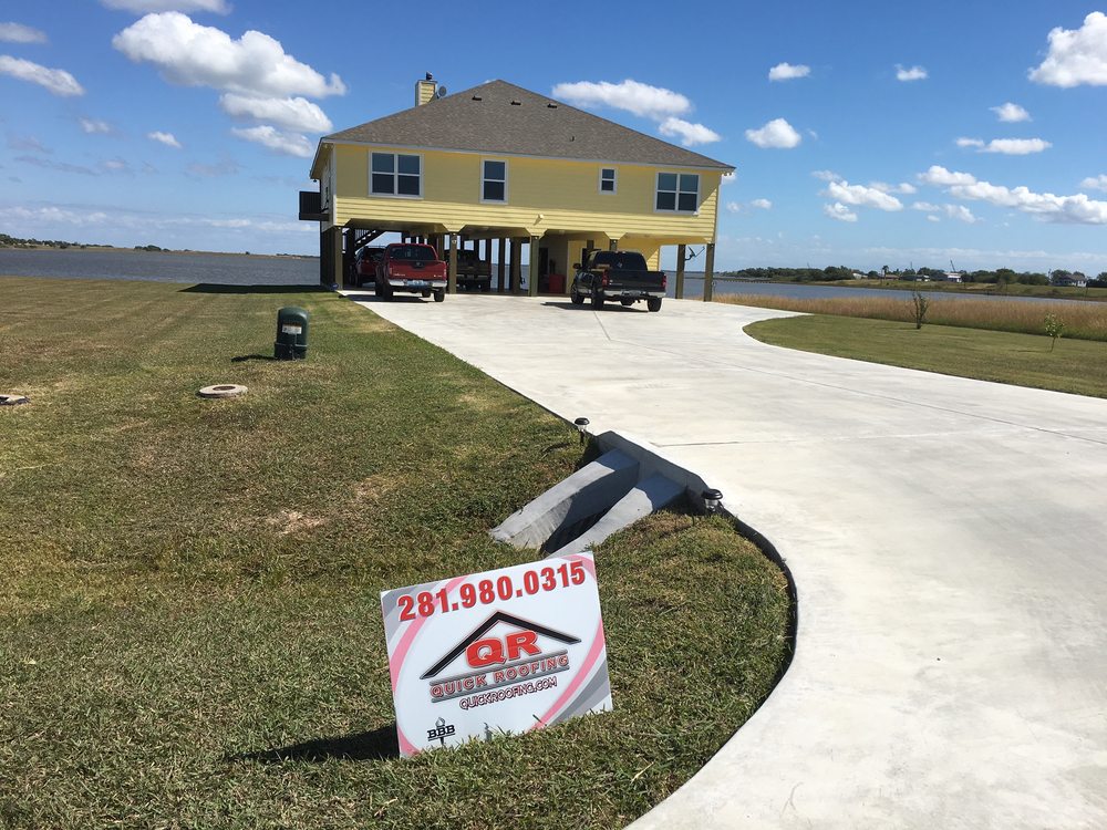 Slide of Quick Roofing Houston