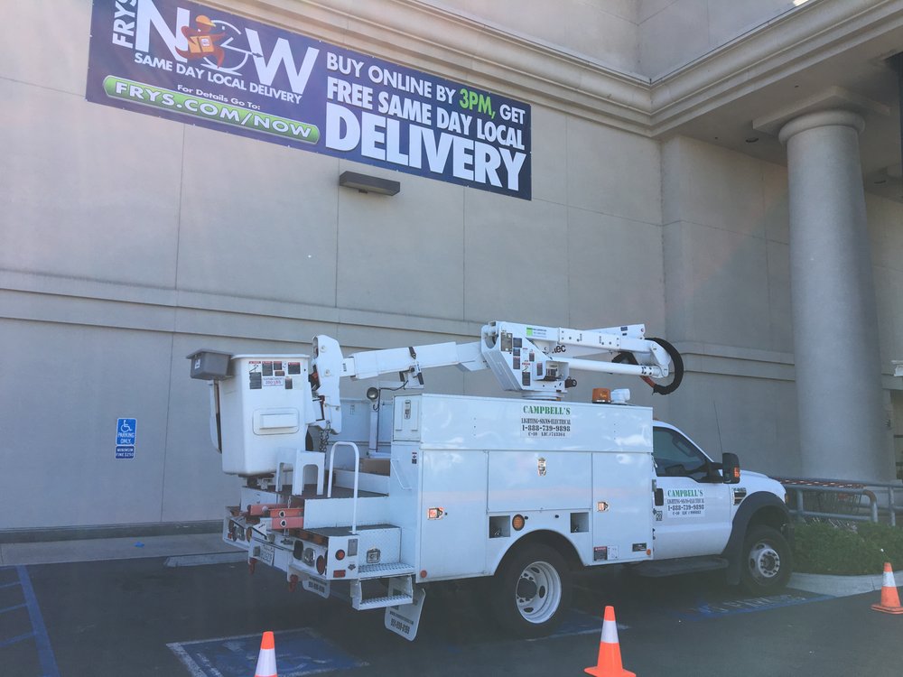 Slide of Campbell's Lighting & Sign Services
