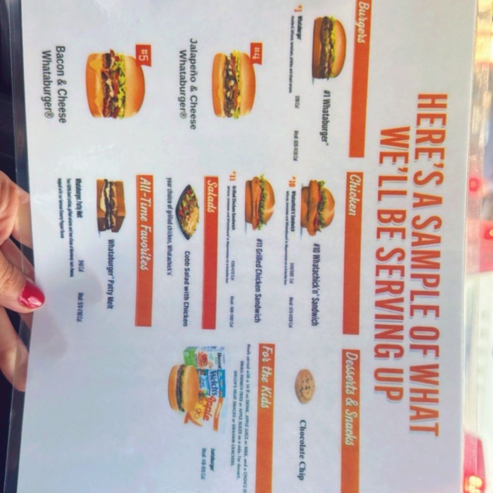 Whataburger - Menú - Burgers Near Me - Columbia, South Carolina Whataburger - Menú - Burgers Near Me - Columbia, South Carolina