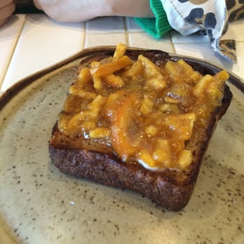 Lodge Bread - Whole wheat toast with butter and jam. - Bakeries Near Me - Los Angeles, California