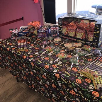 Raffy's Candy Store - a table covered in candy - Candy Stores Near Me - New Lenox, Illinois Raffy's Candy Store - a table covered in candy - Candy Stores Near Me - New Lenox, Illinois