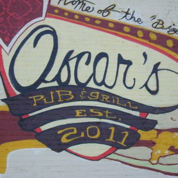 Oscar's Pub & Grill - Side view Mural on building pierce st. - New American Near Me - Milwaukee, Wisconsin
