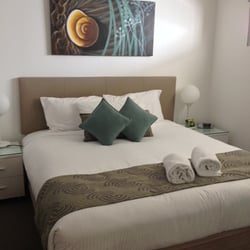 Rumba Beach Resort - Super comfy king size bed.