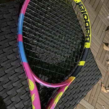 G&C Racket Stringing Service - Babolat Pure Drive Rafa 2023 with Babolat RPM Blast 17g Black string! - Tennis Near Me G&C Racket Stringing Service - Babolat Pure Drive Rafa 2023 with Babolat RPM Blast 17g Black string! - Tennis Near Me