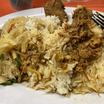 Oriental Mart - Pork adobo lunch set - Filipino Near Me - Seattle, Washington