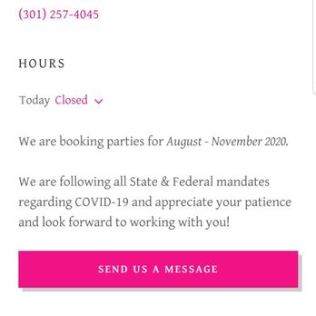 Ladybugs Kids Spa - No mention of $5 covid fee - Party & Event Planning Near Me - Crofton, Maryland