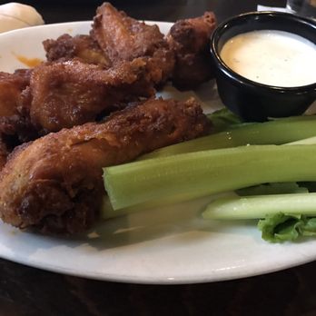 Irish Wolfhound - Breaded chicken wings (bone in). Medium buffalo. - Irish Near Me - Surprise, Arizona