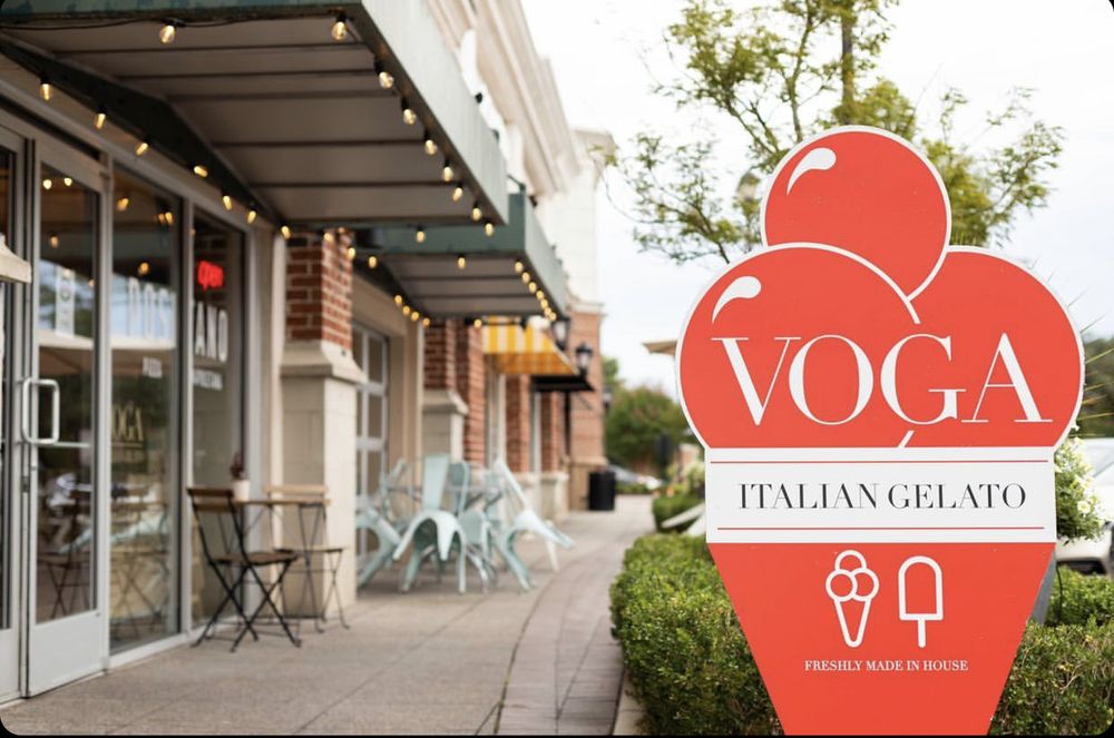Voga Italian Gelato Logo