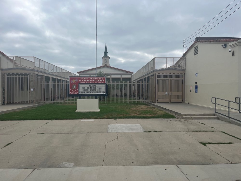 JANE ADDAMS ELEMENTARY SCHOOL Updated October 2024 5320 Pine Ave, Long Beach, California