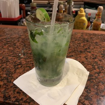 Lazy Days Restaurant - Not so great mojito - Seafood Near Me - Islamorada, Florida Lazy Days Restaurant - Not so great mojito - Seafood Near Me - Islamorada, Florida