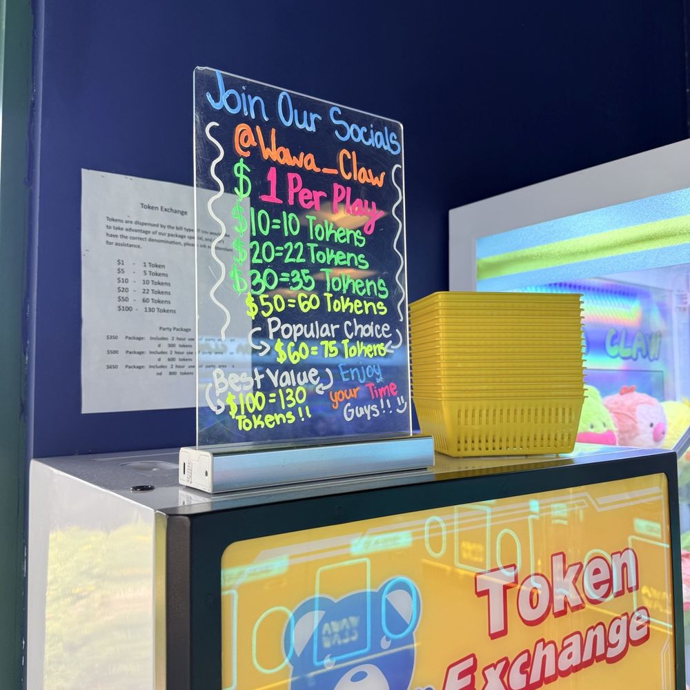 Wawa Claw - Arcades Near Me - Torrance, California