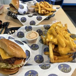 5th street burger and cheese fries 5th street burger and cheese fries