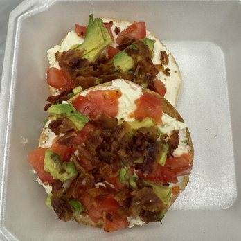 Cameron Park Coffee & Deli - Bacon, tomato, avocado and cream cheese bagel - Coffee & Tea Near Me - Cameron Park, California