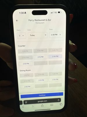 Percy Restaurant & Bar by null