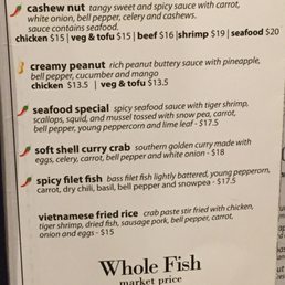 Chef's Specials