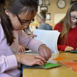 Academy Of Arts & Knowledge - Learning to weave.