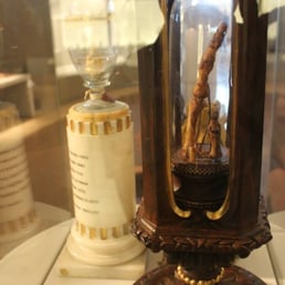 Galileo's middle finger!  (I'm not 100% sure it was the middle one...)