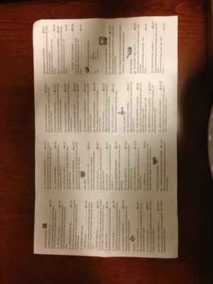 Menu photo 2 Chada Thai Restaurant Seattle, WA Menu photo 2 Chada Thai Restaurant Seattle, WA