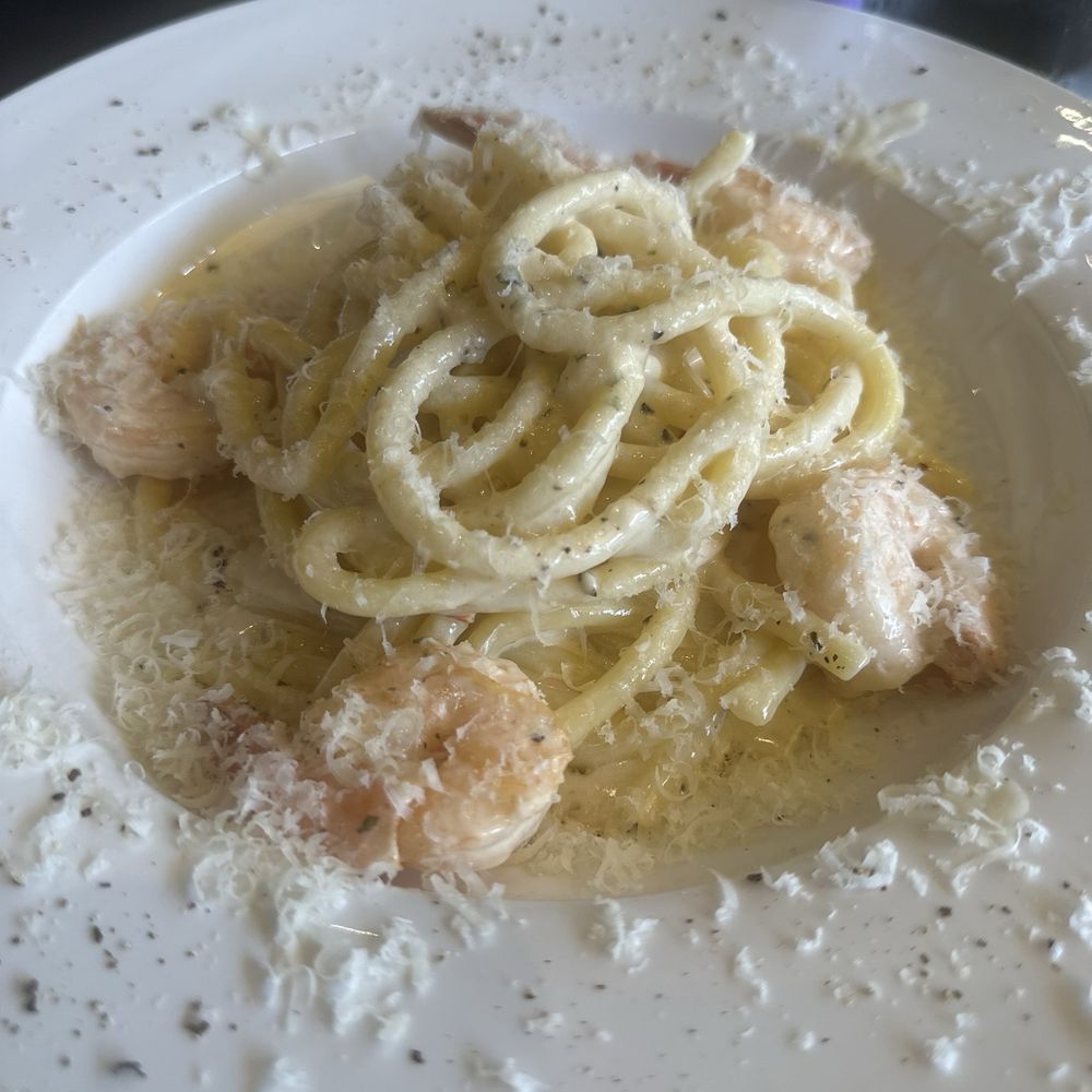 Serafina Miami - Cacio E Pepe with shrimp - Italian Near Me - Aventura, Florida Serafina Miami - Cacio E Pepe with shrimp - Italian Near Me - Aventura, Florida