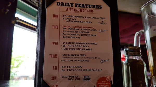 Menu photo 3 Rose & Crown Banff Banff, AB