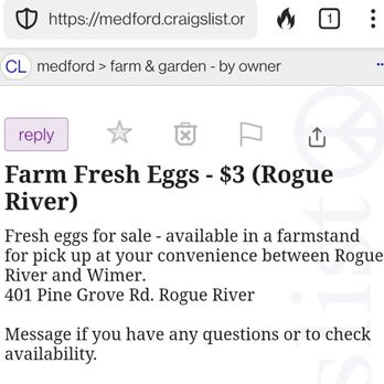 Wagner Farm - I found them on Craigslist! - Fruits & Veggies Near Me - Rogue River, Oregon Wagner Farm - I found them on Craigslist! - Fruits & Veggies Near Me - Rogue River, Oregon