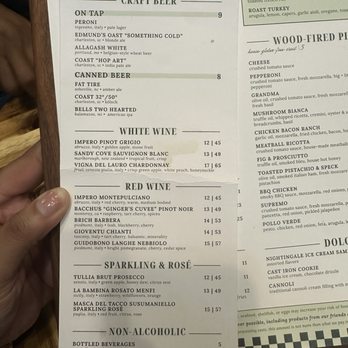 Coastal Crust - Drink menu - Pizza Near Me - Columbia, South Carolina