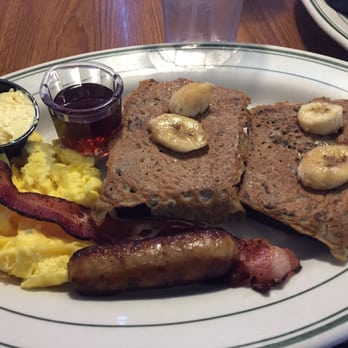 Lumberjacks Restaurant - AMAZING banana nut French toast! - American Near Me - Stockton, California Lumberjacks Restaurant - AMAZING banana nut French toast! - American Near Me - Stockton, California