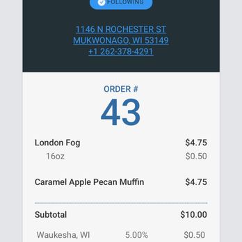 Brew 52 - Coffee & Tea Near Me - Mukwonago, Wisconsin