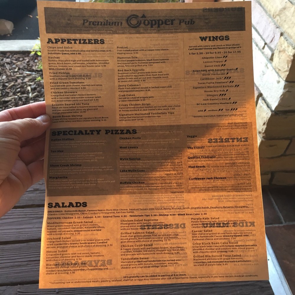 Copper Premium Pub - Pubs Near Me - Clover, South Carolina