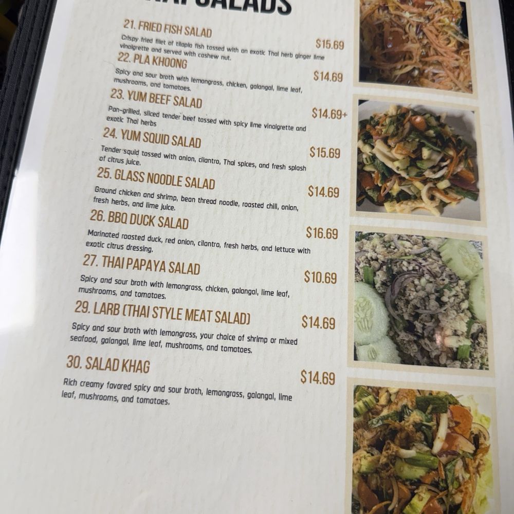 Diamond Thai - Menu - Thai Near Me - Sioux City, Iowa