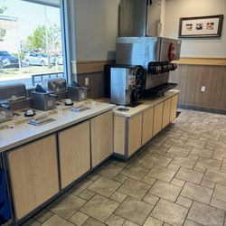 Culver's - Silverware and drinks
