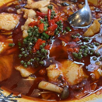 Uluh - Fish in Green Peppercorn - Tea Rooms Near Me - New York, New York