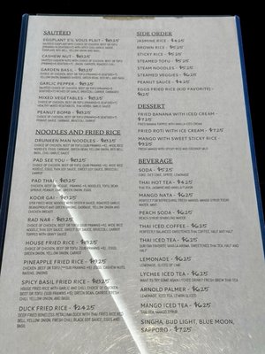 Menu photo 5 Buddha Thai Bistro Vacaville, CA