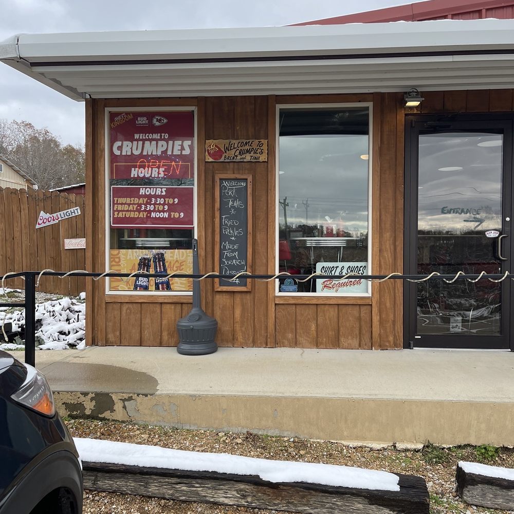Crumpies 11 Point Smokehouse - Exterior - Steakhouses Near Me - Couch, Missouri