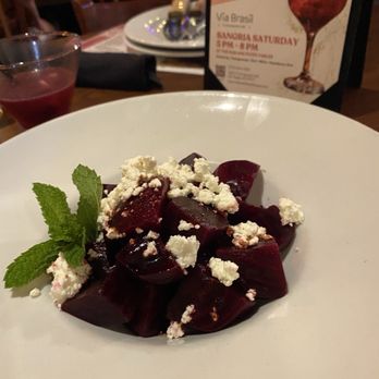Via Brasil Steakhouse - Balsamic Beets - Brazilian Near Me - Las Vegas, Nevada