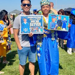 Pioneer School - God son Jayven's 8th graduation from LVMS 6/4/2025